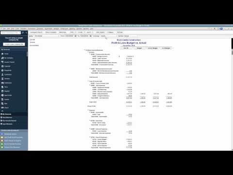 how to enter budget in quickbooks