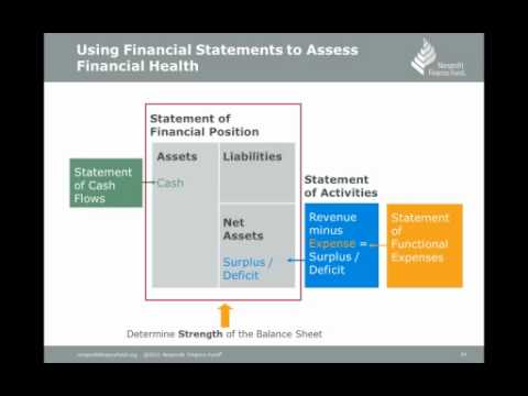 how to assess nonprofit financial performance