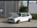 mk1 golf on airride 1.8 16v on r1 bike carbs big split rims