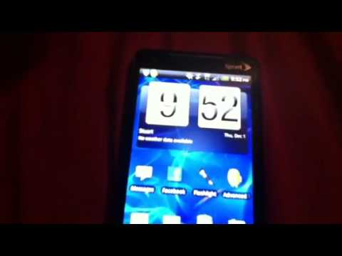 how to save battery on htc evo v