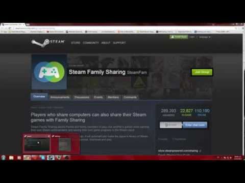 how to enable family sharing