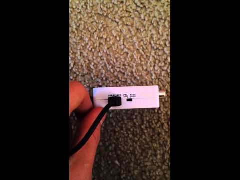 how to convert av to usb