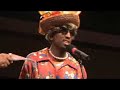 BerniceJenkins gives the announcements