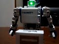 i-SOBOT carries a box. i-SOBOT carries a box.