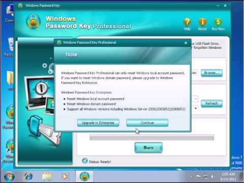 how to forgot password windows 7