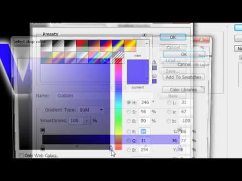 PhotoShop CS4 Extended Tutorial 1:  Glass-like glow effect