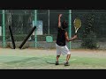明学東村山高校男子テニス部訪問2010年8月