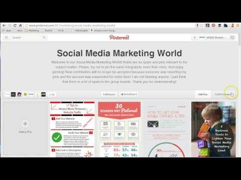 how to join a group board on pinterest