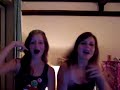 me and ash on a sugar rush (from icing) doing the chipmunk thing that is very darn cool. yeah.