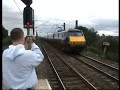 GNER 225s Hammer past Northallerton GNER 225s Hammer past Northallerton