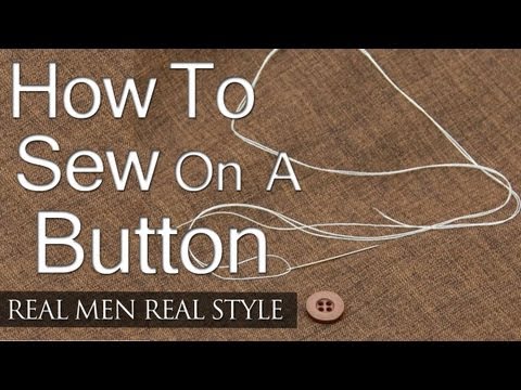 how to repair jean button