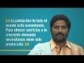 La población y la demanda de alimentos va creciendo