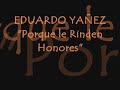 EDUARDO YAÑEZ 