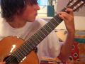 classical guitar- regen\