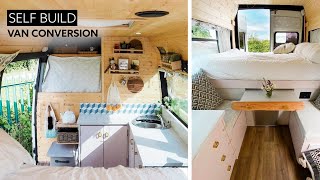 SPACIOUS BUDGET VAN CONVERSION 🚐 // Couple Show How To CONVERT VAN WITHOUT The BIG COST 💰 by Nate Murphy