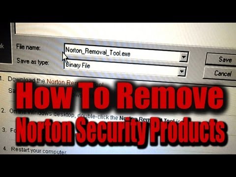 how to remove norton