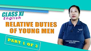 Part 1 of 3 - Relatives Duties of Young Men