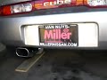 STILLEN exhaust on a 2009 nissan cube