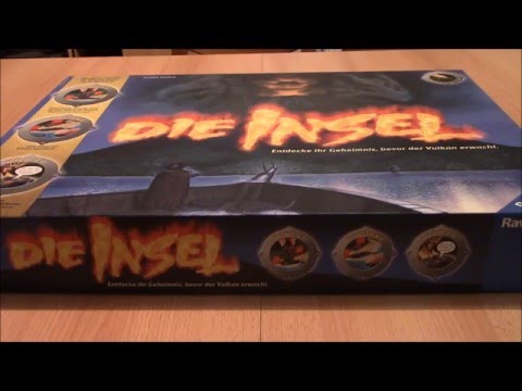Brettspiel Die Insel - Überblick und Kurzanleitung - Elektronisches Abenteuerspiel - Ravensburger