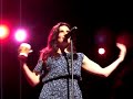 Idina talks about her old job