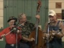 the claude lucas bluegrass band: claude lucas on fiddle, jimmy lucas on bass & chris boutwell on mandolin @ lone star barbecue, santee, sc, 10-25-08.