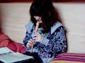 Marijke speelt PRACHTIG blokfluit aja =D.