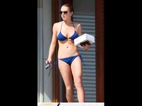 lohan bikini