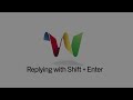 YouTube - Google Wave: Replying with Shift+Enter