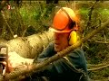Jorma Panula relaxing in the woods