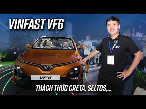 Ngó VinFast VF6: tầm di chuyển 399 km, có full ADAS, không gian rộng nhưng ghế sau hơi đứng!