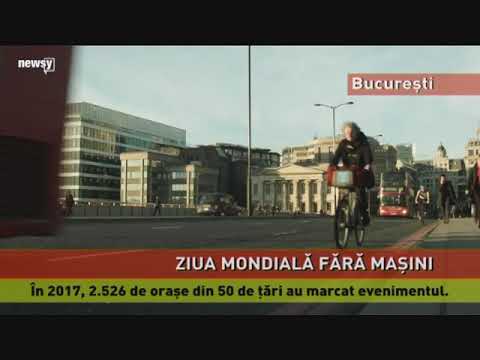 Ziua Mondială fără Mașini, marcată și la București