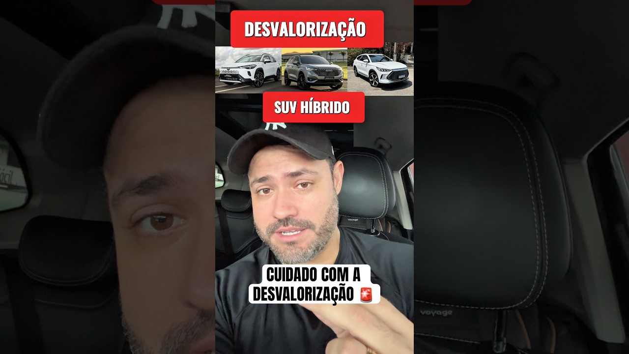 DESVALORIZAÇÃO DOS SUVS HÍBRIDOS 🚨 #havalh6 #bydsongplus #corollacross #carroshibridos