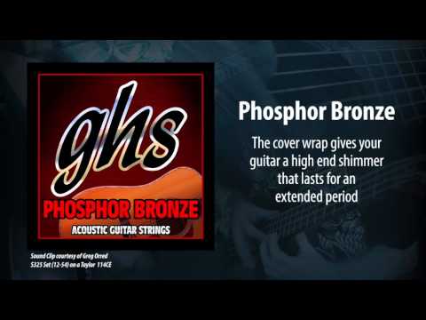 GHS Strings - Phosphor Bronze Acoustic Strings