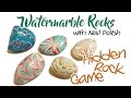 Painted Rocks - Watermarble | Hidden Rock Game!