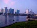 Morning time lapse, Lake Eola Park, Orlando
