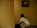 videos de attempt to open attic door.