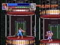 in fact, this is the japanese version of the game, wich i consider superior in some ways (they are suttle, but there are differences between this and the us/eur version). still, this take on double dragon for the snes was really good, if a bit slow compared to say, turtles. still it had an impressive set of moves and one of the very few side scrooling beat'em'ups wich allowed you to block and counter! i never understood why they made jimmy use pink cloathing... first and last time ever, on ...