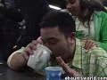 Snorting wasabi