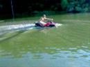 Honda Rancher In deep water