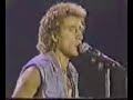 the who hey joe live in 1989