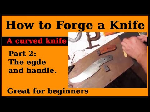 how to fasten knife handles