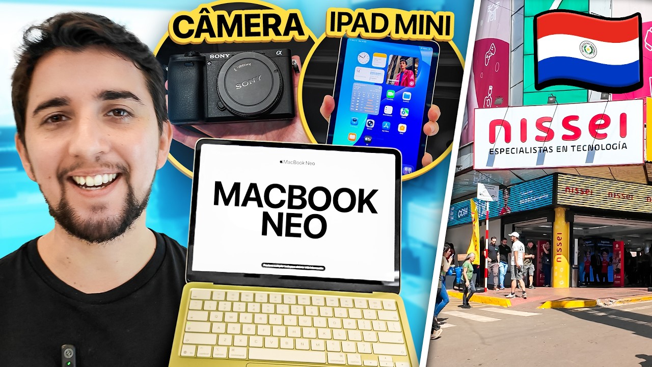 A MELHOR loja de eletrônicos do Paraguai? Fui na Nissei!