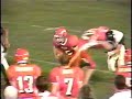 John Pope throws a touchdown pass to Hunter Deloatch John Pope throws a touchdown pass to Hunter Deloatch