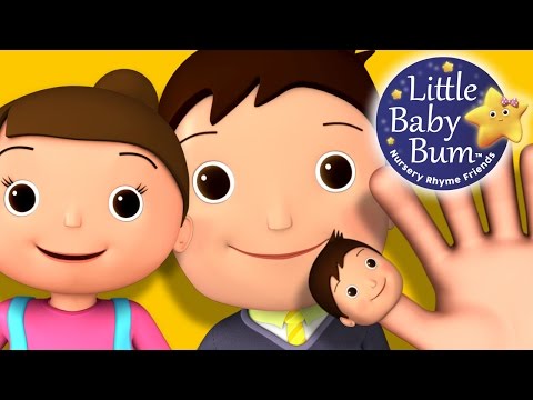 Finger Family (Daddy Finger) - Nursery Rhymes HD - From LittleBabyBum