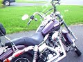 Dyna Wide Glide w/Python Pipes Loud as Hell!!!