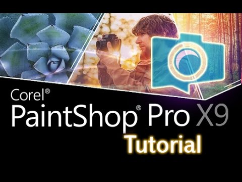 PaintShop Pro X9 - Tutorial for Beginners [+General Overview]*