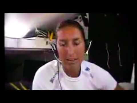 Dee Caffari At Sea