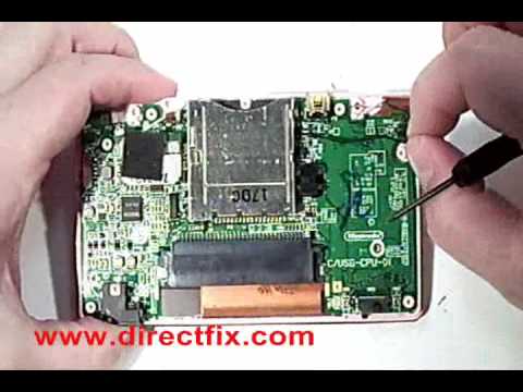 how to repair nintendo ds lite