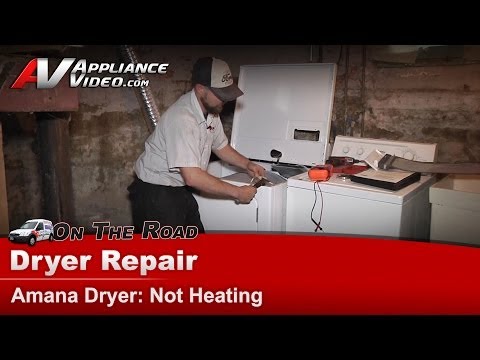 how to repair amana dryer
