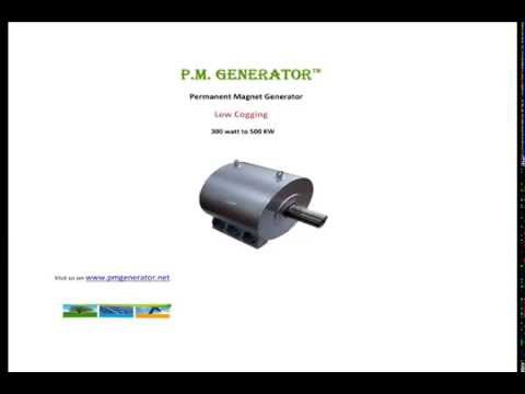 Wind Alternator, Low speed alternator, hydro alternator